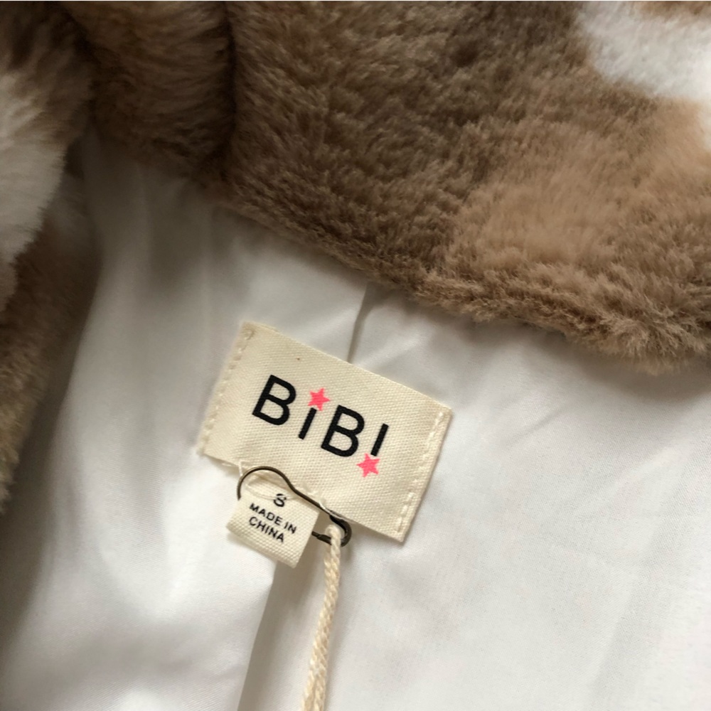 BiBi Cow Print Soft Open Jacket - Picture 6 of 10